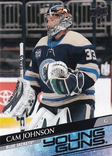 #712 Cam Johnson - Columbus Blue Jackets - 2020-21 Upper Deck Hockey