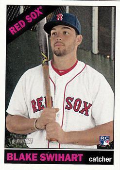 #712c Blake Swihart - Boston Red Sox - 2015 Topps Heritage Baseball