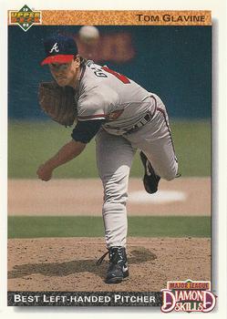 #713 Tom Glavine - Atlanta Braves - 1992 Upper Deck Baseball