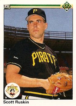 #713 Scott Ruskin - Pittsburgh Pirates - 1990 Upper Deck Baseball