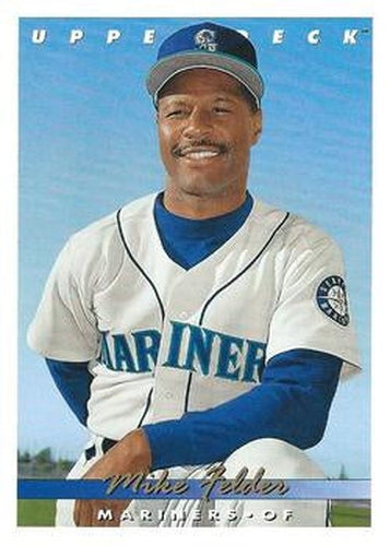 #714 Mike Felder - Seattle Mariners - 1993 Upper Deck Baseball