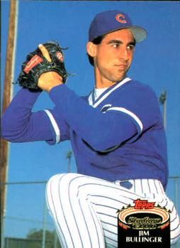 #714 Jim Bullinger - Chicago Cubs - 1992 Stadium Club Baseball