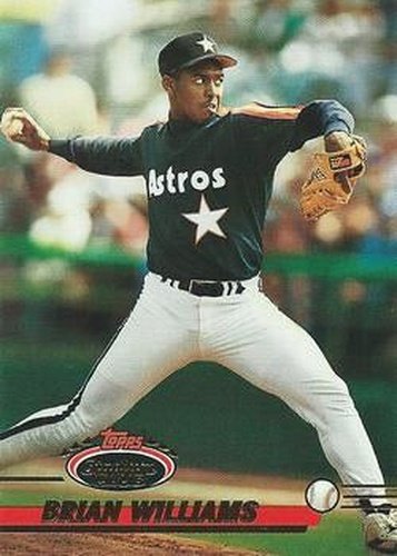 #714 Brian Williams - Houston Astros - 1993 Stadium Club Baseball