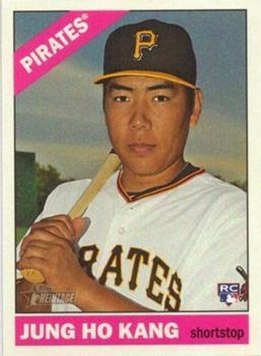 #714a Jung Ho Kang - Pittsburgh Pirates - 2015 Topps Heritage Baseball
