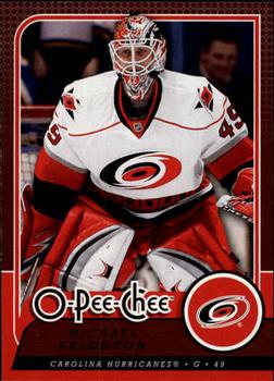 #715 Michael Leighton - Carolina Hurricanes - 2008-09 O-Pee-Chee Hockey