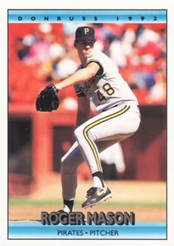 #715 Roger Mason - Pittsburgh Pirates - 1992 Donruss Baseball