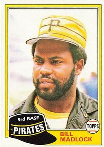 #715 Bill Madlock - Pittsburgh Pirates - 1981 Topps Baseball
