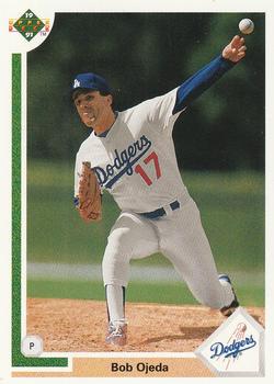 #715 Bob Ojeda - Los Angeles Dodgers - 1991 Upper Deck Baseball