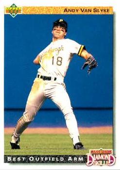 #715 Andy Van Slyke - Pittsburgh Pirates - 1992 Upper Deck Baseball