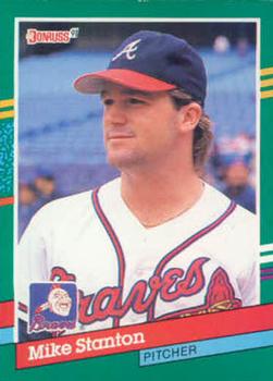 #716 Mike Stanton - Atlanta Braves - 1991 Donruss Baseball