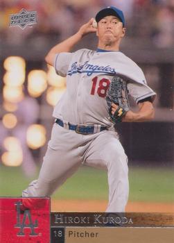 #716 Hiroki Kuroda - Los Angeles Dodgers - 2009 Upper Deck Baseball