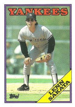 #716 Lenn Sakata - New York Yankees - 1988 Topps Baseball