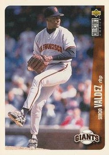 #716 Sergio Valdez - San Francisco Giants - 1996 Collector's Choice Baseball