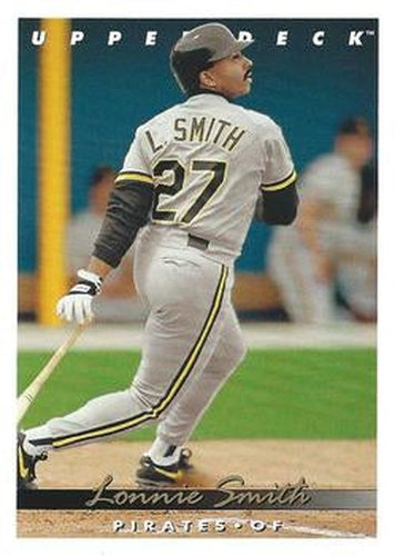 #716 Lonnie Smith - Pittsburgh Pirates - 1993 Upper Deck Baseball