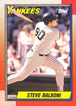 #716 Steve Balboni - New York Yankees - 1990 O-Pee-Chee Baseball