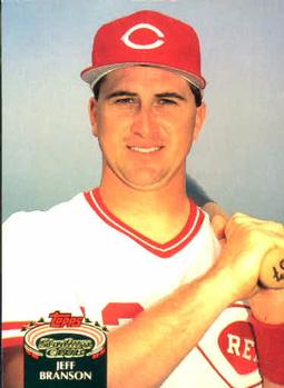 #716 Jeff Branson - Cincinnati Reds - 1992 Stadium Club Baseball