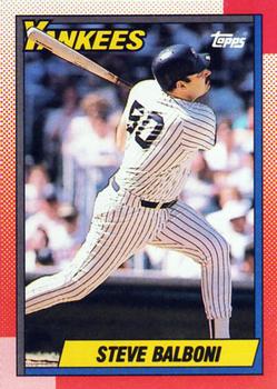 #716 Steve Balboni - New York Yankees - 1990 Topps Baseball