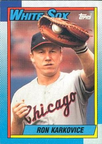 #717 Ron Karkovice - Chicago White Sox - 1990 O-Pee-Chee Baseball