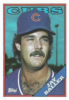 #717 Jay Baller - Chicago Cubs - 1988 Topps Baseball