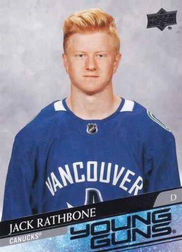 #717 Jack Rathbone - Vancouver Canucks - 2020-21 Upper Deck Hockey