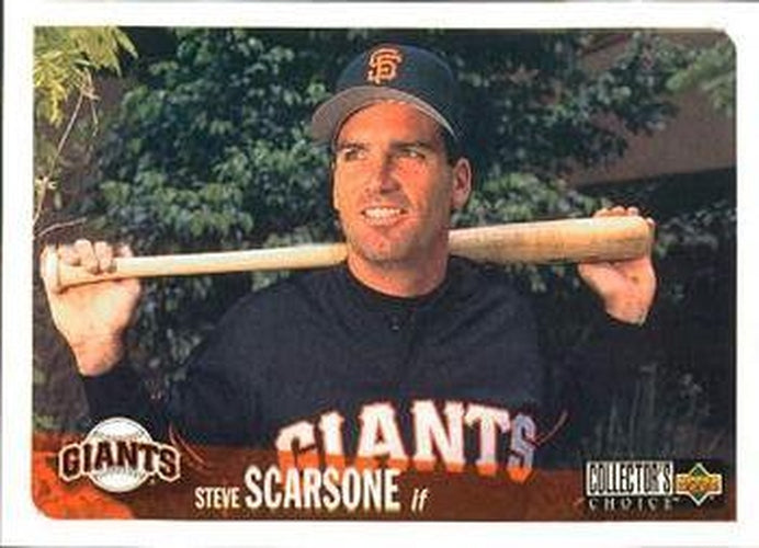 #718 Steve Scarsone - San Francisco Giants - 1996 Collector's Choice Baseball