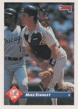 #718 Mike Stanley - New York Yankees - 1993 Donruss Baseball