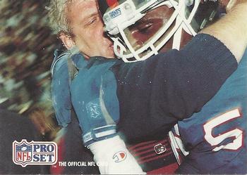 #718 Lawrence Taylor / Bill Parcells - New York Giants - 1991 Pro Set Football