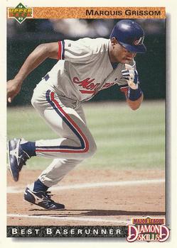 #719 Marquis Grissom - Montreal Expos - 1992 Upper Deck Baseball