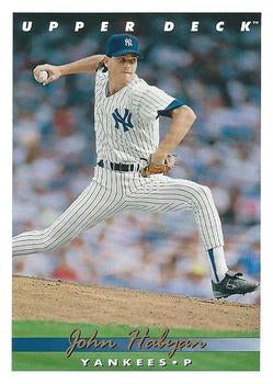 #719 John Habyan - New York Yankees - 1993 Upper Deck Baseball