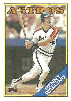 #719 Denny Walling - Houston Astros - 1988 Topps Baseball