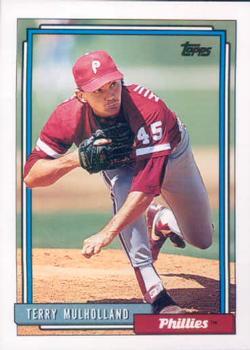 #719 Terry Mulholland - Philadelphia Phillies - 1992 Topps Baseball