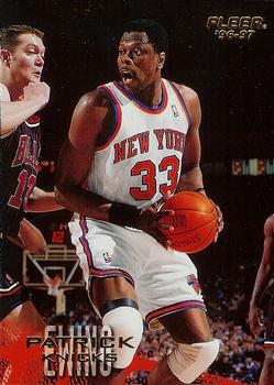 #71 Patrick Ewing - New York Knicks - 1996-97 Fleer Basketball