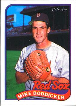 #71 Mike Boddicker - Boston Red Sox - 1989 O-Pee-Chee Baseball