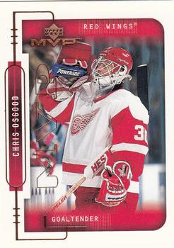 #71 Chris Osgood - Detroit Red Wings - 1999-00 Upper Deck MVP Hockey