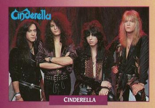 #71 Cinderella - 1991 Brockum Rock Cards