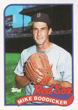 #71 Mike Boddicker - Boston Red Sox - 1989 Topps Baseball
