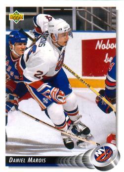 #71 Daniel Marois - New York Islanders - 1992-93 Upper Deck Hockey