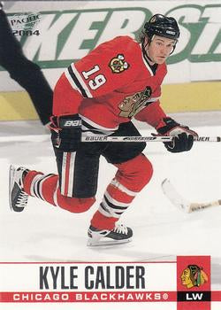 #71 Kyle Calder - Chicago Blackhawks - 2003-04 Pacific Hockey