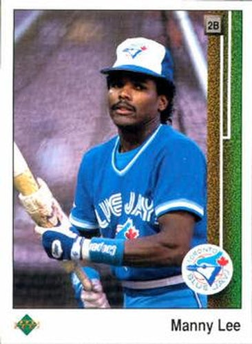 #271 Manny Lee - Toronto Blue Jays - 1989 Upper Deck Baseball