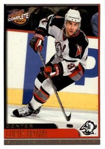 #71 Curtis Brown - Buffalo Sabres - 2003-04 Pacific Complete Hockey