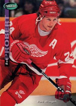 #71 Bob Probert - Detroit Red Wings - 1994-95 Parkhurst Hockey