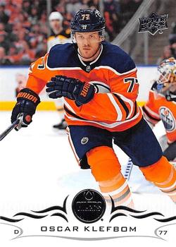 #71 Oscar Klefbom - Edmonton Oilers - 2018-19 Upper Deck Hockey