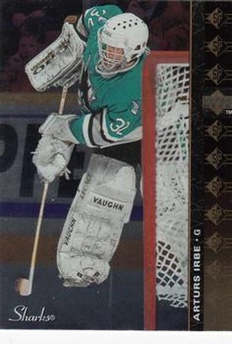 #SP-71 Arturs Irbe - San Jose Sharks - 1994-95 Upper Deck Hockey - SP