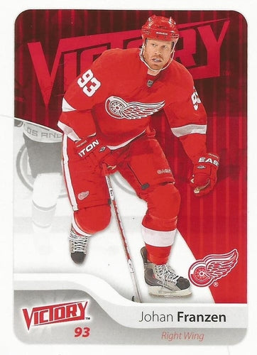 #71 Johan Franzen - Detroit Red Wings - 2011-12 Upper Deck Victory Hockey