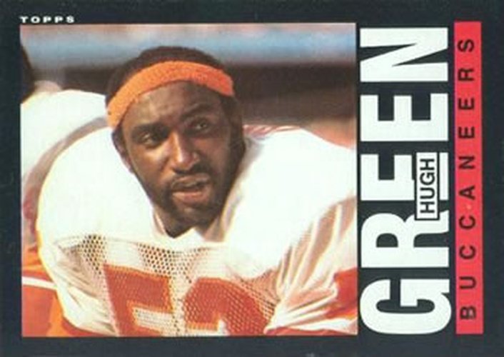 #171 Hugh Green - Tampa Bay Buccaneers - 1985 Topps Football