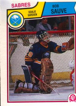 #71 Bob Sauve - Buffalo Sabres - 1983-84 O-Pee-Chee Hockey