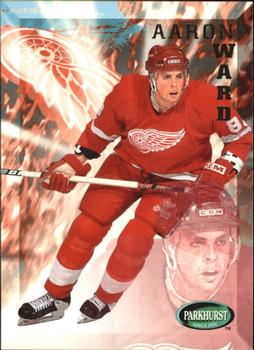 #71 Aaron Ward - Detroit Red Wings - 1995-96 Parkhurst International Hockey