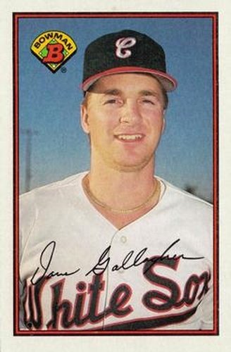 #71 Dave Gallagher - Chicago White Sox - 1989 Bowman Baseball