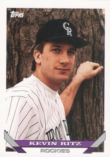 #771 Kevin Ritz - Colorado Rockies - 1993 Topps Baseball