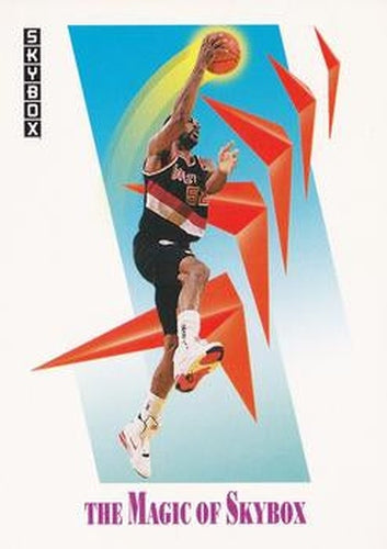 #571 Buck Williams - Portland Trail Blazers - 1991-92 SkyBox Basketball